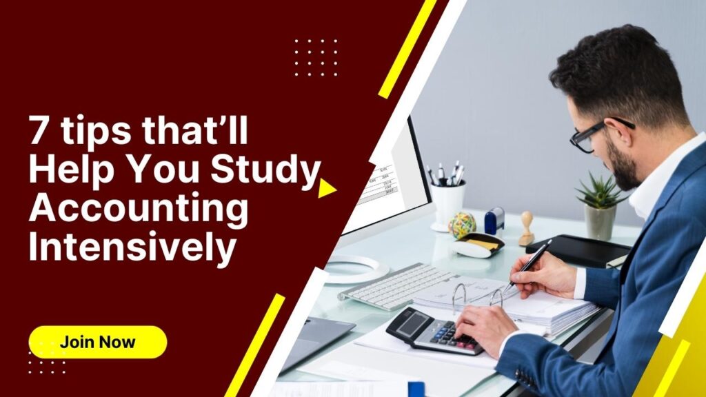 Study Accounting Intensively